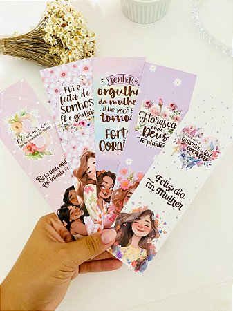 Marca páginas - mulher virtuosa