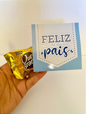 Cinta porta bombom - Dia dos Pais