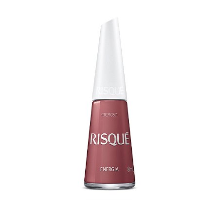 Risque Esmalte Rosa Cremoso Energia 8ml - Shopmodelo