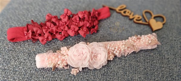 Faixa Chuva de Lacinhos e Faixa Encanto
