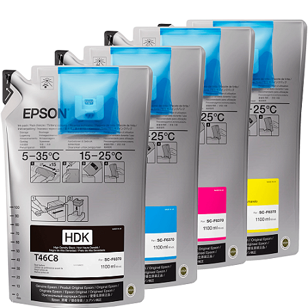 Tinta Original Epson Ultrachrome DS CMYK (Bolsa com 1.100 litro)