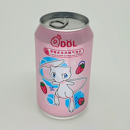 Refrigerante Importado Qdol Pokémon MEW (YAKULT MORANGO)