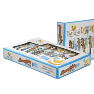 Bananinha Cremosa Faduni Sem Adição De Açúcar 6x30g