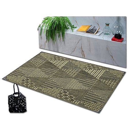 Tapete Sisal Sala Quarto Escritório Mescla S-560 Antiderrapante