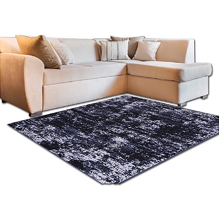 Tapete Sala Quarto Renaissance 1,50x2,00 Dubai Preto-50