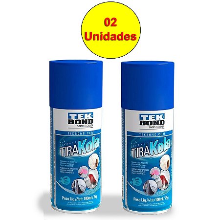 Kit 2 Removedor De Colas Grude Chiclete Aplica Fácil Tira Kola