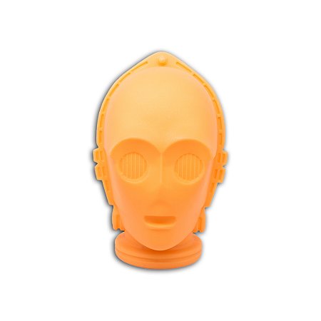 Luminária Android C3PO Star Wars Abajur Mesa Grande