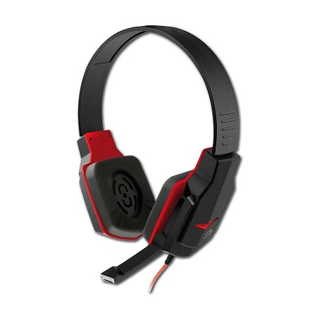 Fone De Ouvido Headset Gamer Multilaser Vermelho Ph073