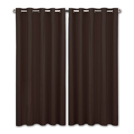 Eco Cortina 2,80x1,80 Tabaco Marrom