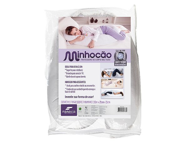 Travesseiro Minhocão