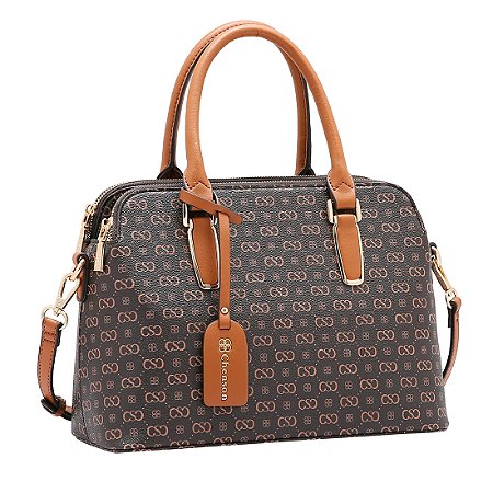 Bolsa Feminina Monograma Elegance Chenson 3484757