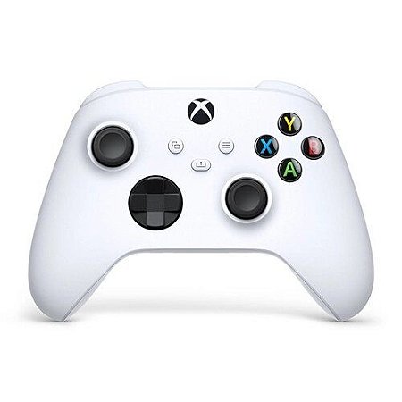 Controle Sem Fio Xbox Robot White Robot, Series X, S, One e PC