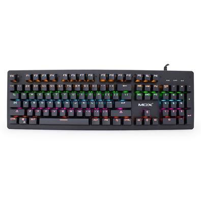 TECLADO USB GAMER MECÂNICO MOX MO-GK600