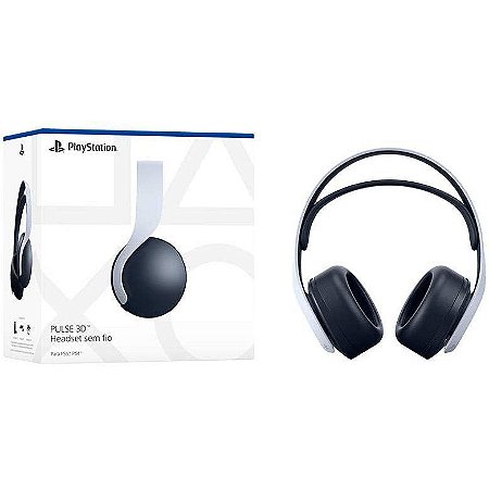 Headset sem fio PS5 PULSE 3D BRANCO
