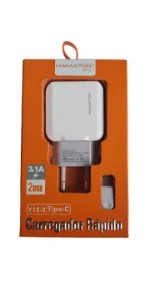 Carregador Hmaston Y28-3 Micro Usb Tipo - C 2USB 3.1A