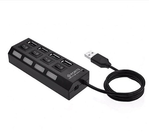Hub USB 2.0 4 Portas Multi Altomex AU-015