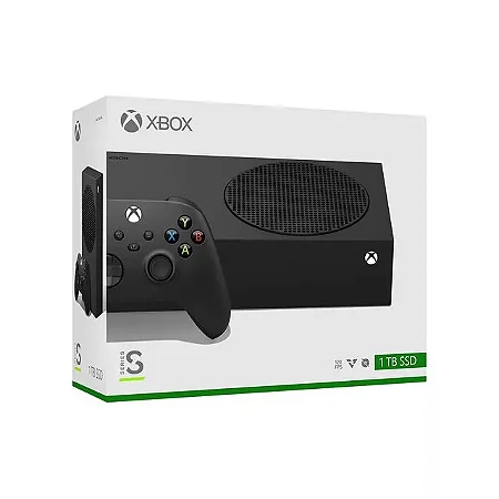 Xbox Series S 1TB Carbon Black ( Seminovo )