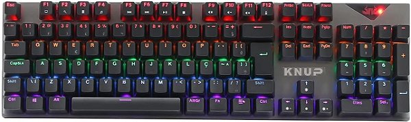TECLADO GAMER MECÂNICO KNUP KP-TM010