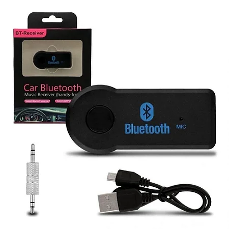 Adaptador Receptor Bluetooth Para Carro Saída P2