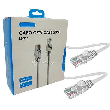 CABO DE REDE RJ45 20M