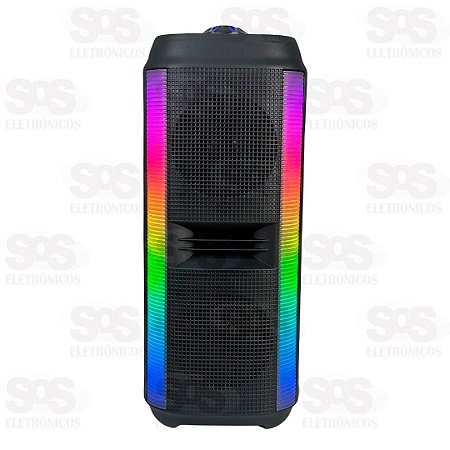 aixa De Som 30W Bluetooth/TWS/FM Com Luzes RGB Altomex AL-3938