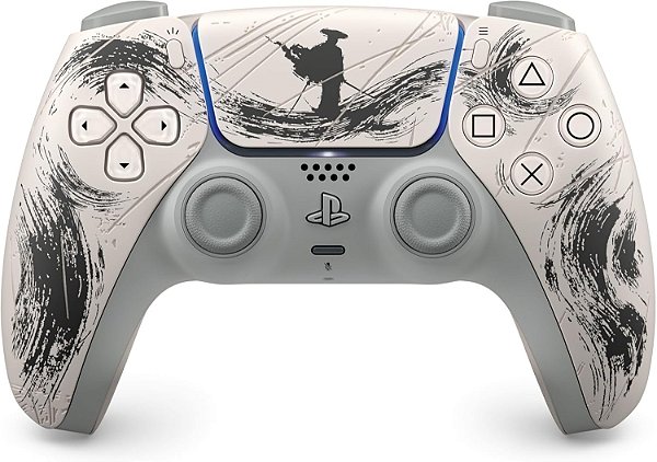 Controle PS5 Dualsense Edição Limitada Black: Ghost of Yōtei