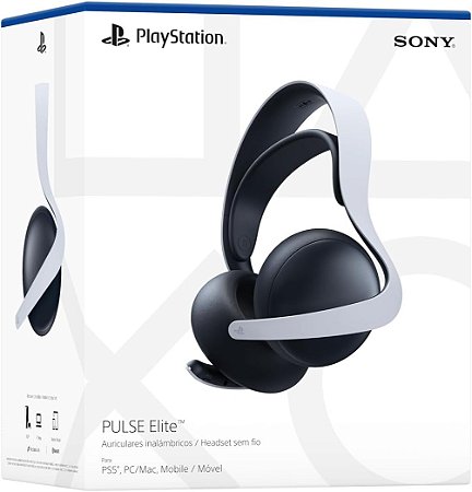 Headset sem fio PULSE Elite Branco