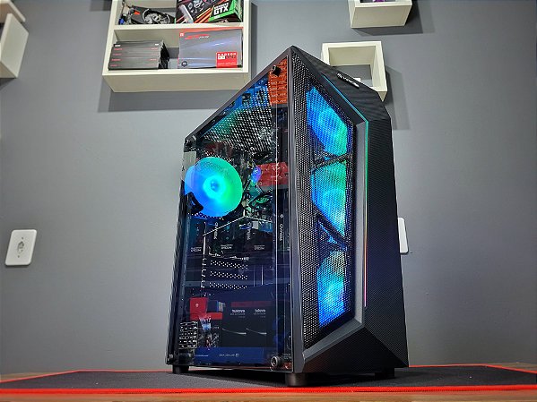 PC Gamer Core I5 + 8Ram + RX 550 4Gb
