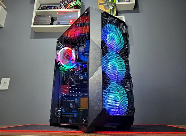 PC Gamer RX 550 4Gb + 16Gb Ram + Core I5