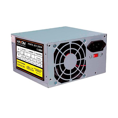 FONTE DE ALIMENTACAO 230W ATX - 110/220V - PW1600