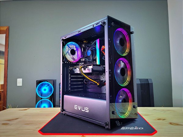 PC Gamer I5 10º Geração + RTX 3050 8Gb + 16 Ram