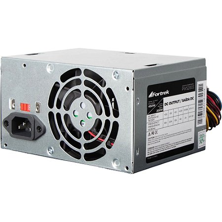 FONTE ATX FORTREK 200W RMS S/CABO 20+4P