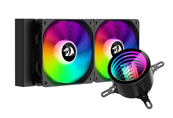 WATER COOLER REDRAGON 240MM PRETO ARGB