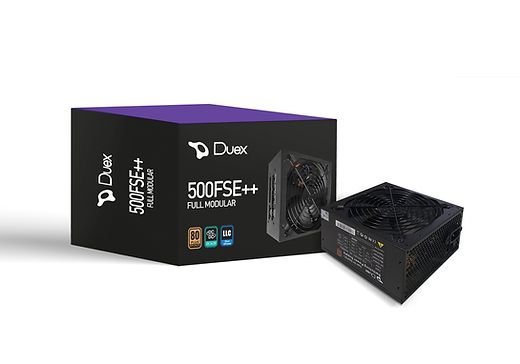 Fonte Duex 500W 500++ 80 Plus Bronze Full Modular