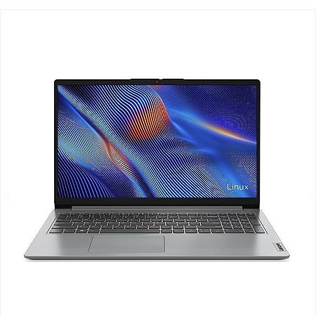 Notebook Lenovo Ideapad 1 AMD Ryzen 5 7520U 8GB DDR5 SSD 256GB 15.6 HD Linux