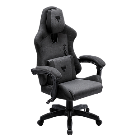 CADEIRA GAMER GAMDIAS CINZA E PRETO ZELUS E3 WEAVE L GB