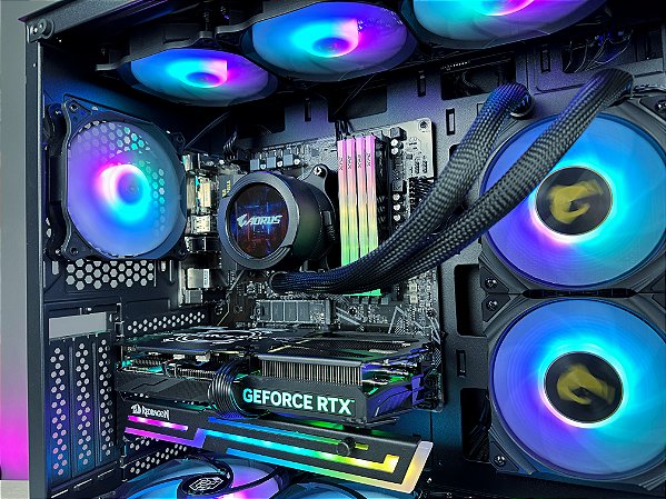 PC GAMER Ryzen 7 5700x + 32GB Ram + RTX 4060Ti + Water Aorus
