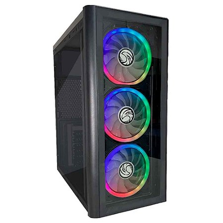 GABINETE GAMER BPC C22901 BLACK
