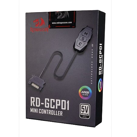 CONTROLADORA INTERNA REDRAGON ARGB 5V -RD-GCP01