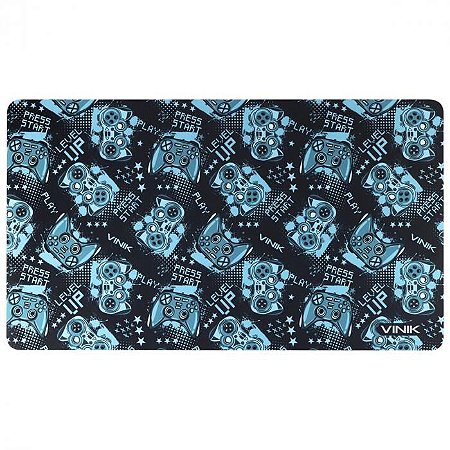 MOUSE PAD GAMER VINIK EXTENDED LEVEL UP 700X400X2MM - MPXLU74