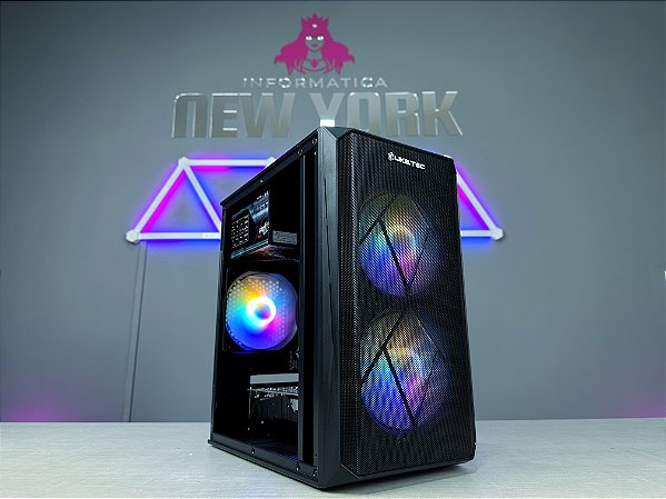 PC GAMER INTEL I5 2400, H61, 16GB DDR3, SSD 480GB, FONTE 550W , PLACA DE VIDEO 1050 2GB, GABINETE CYCLE