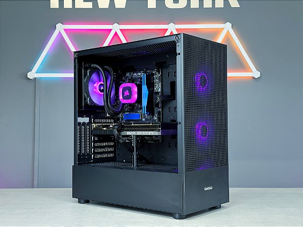 PC GAMER NOVA GERAÇÃO DDR5 - Ryzen 5 7600 + 32GB DDR5 5200Mhz + RTX 4060TI
