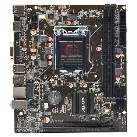 Placa Mãe Afox B75 - Intel LGA 1155
