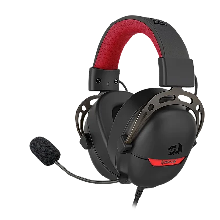HEADSET GAMER REDRAGON AURORA PRETO, USB, DRIVERS 40MM, SURROUND 7.1, PRETO, H376BR