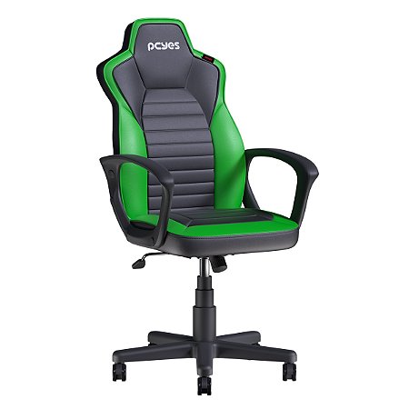 CADEIRA GAMER MAD RACER STI TURBO SAVAGE GREEN VERDE - MRSTIR10VD