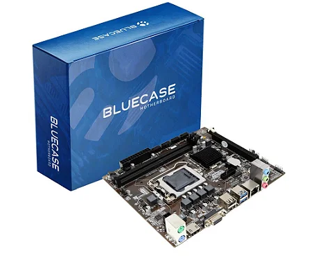 PLACA-MAE BMBH110-D3HGU-M2 BULK DDR4 1151P REDE 10/100/1000 BLUECASE - 32GB / VGA / HDMI / USB 3.0 / M.2 NVME / MICRO-AT