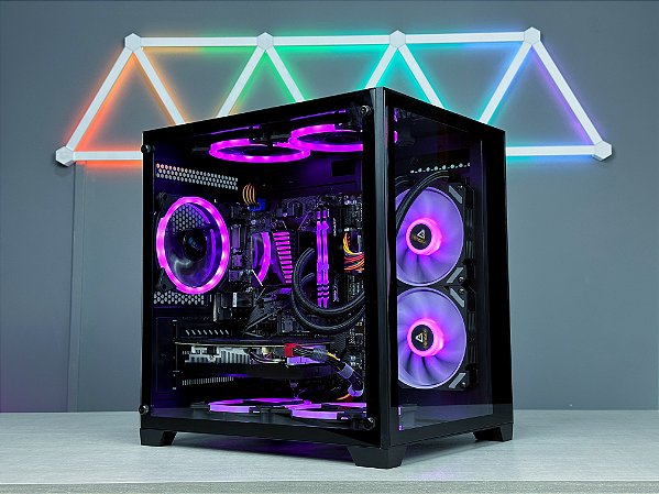 Pc gamer Ryzen 5 5500 + RX 580 8gb + 16GB Ram 3200mhz RGB