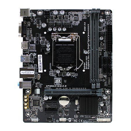 Placa Mãe PCWARE IPMH310G 2.0, Intel 8º e 9º Geração, LGA1151