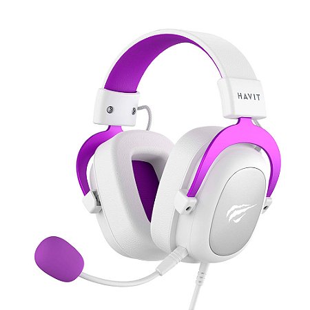 Headset Gamer HAVIT H2002D, Microfone destacável, Cancelamento de Ruído