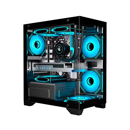 Gabinete Gamer Aquario Poseidon - K-MEX CG-01F9